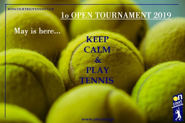 1o Open Tournament 2019 by On Court Rio Tennis Club